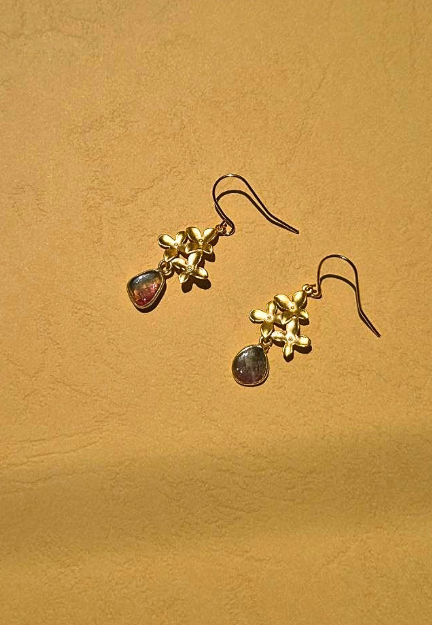 Florals Tourmaline Earrings