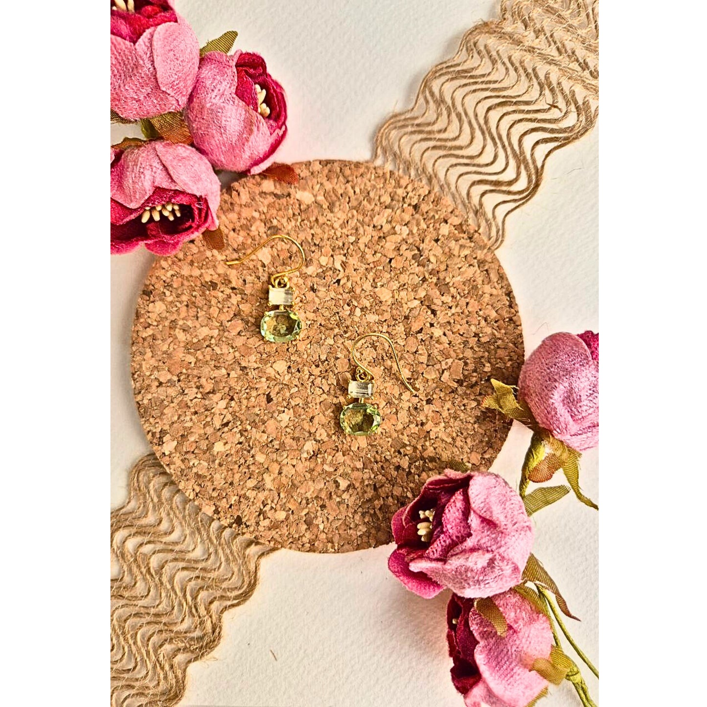 925 Silver Drops with Gold plating