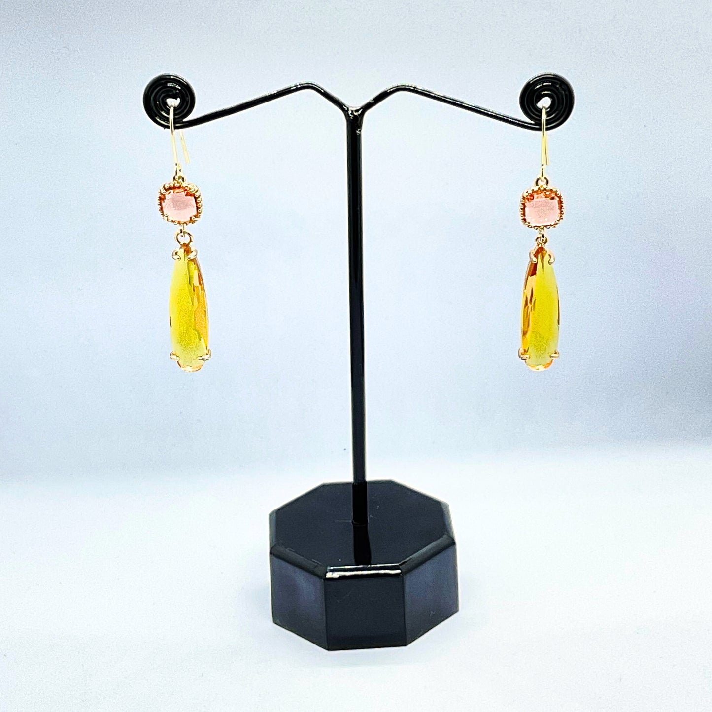 Peach Lemon Earrings