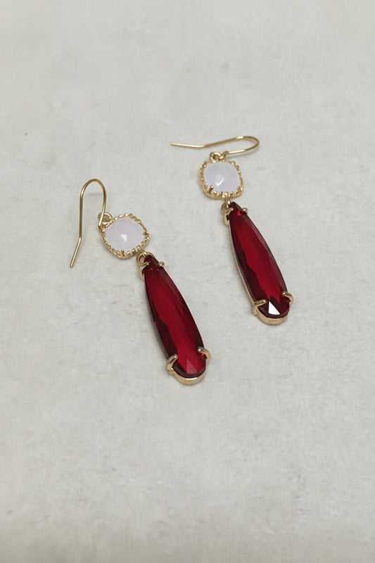White Cherry Earring