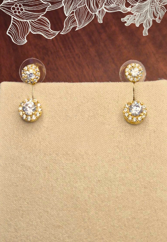 Bling with Ear Jacket Earrings