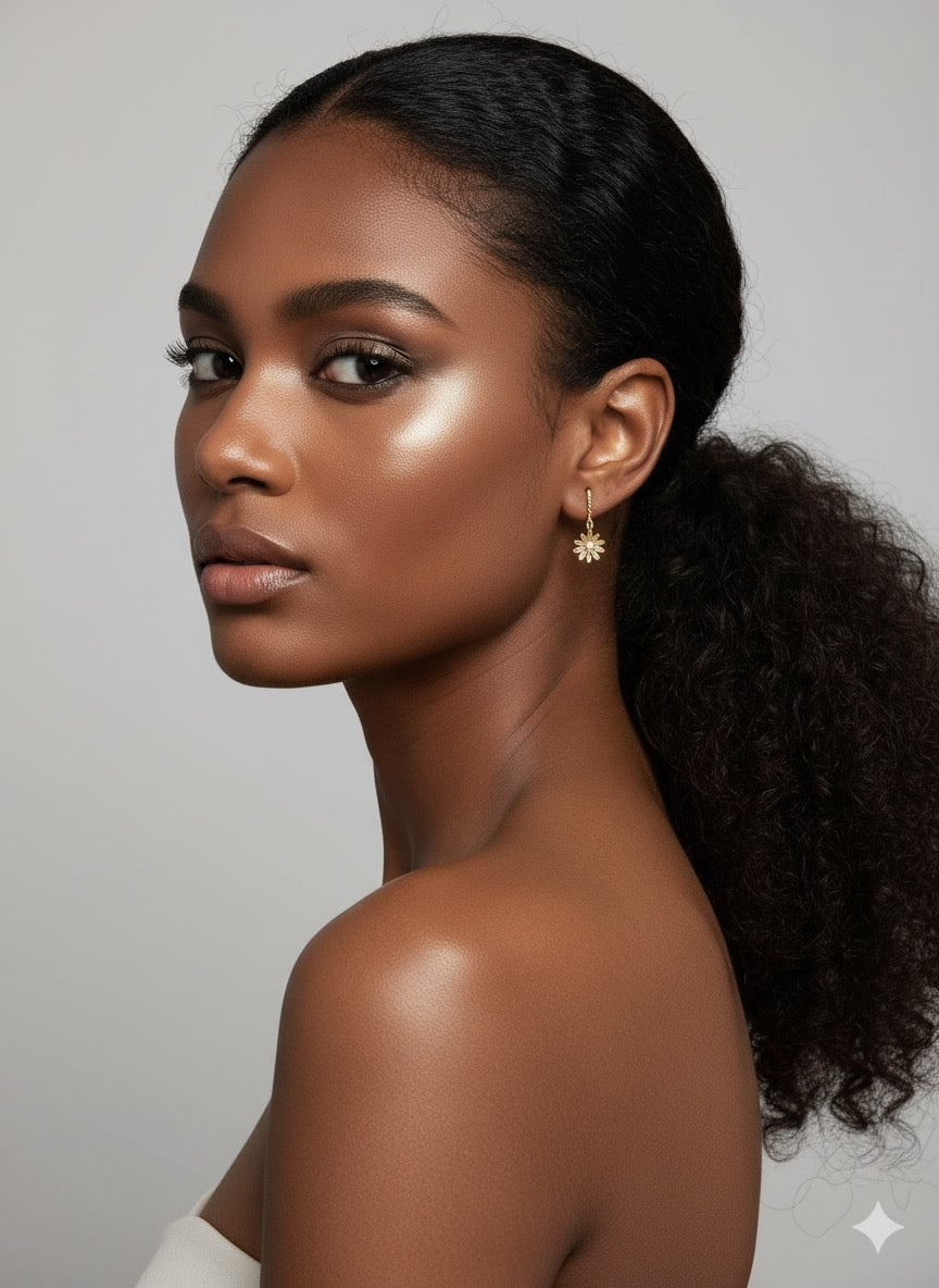 Daisy Flower Earrings