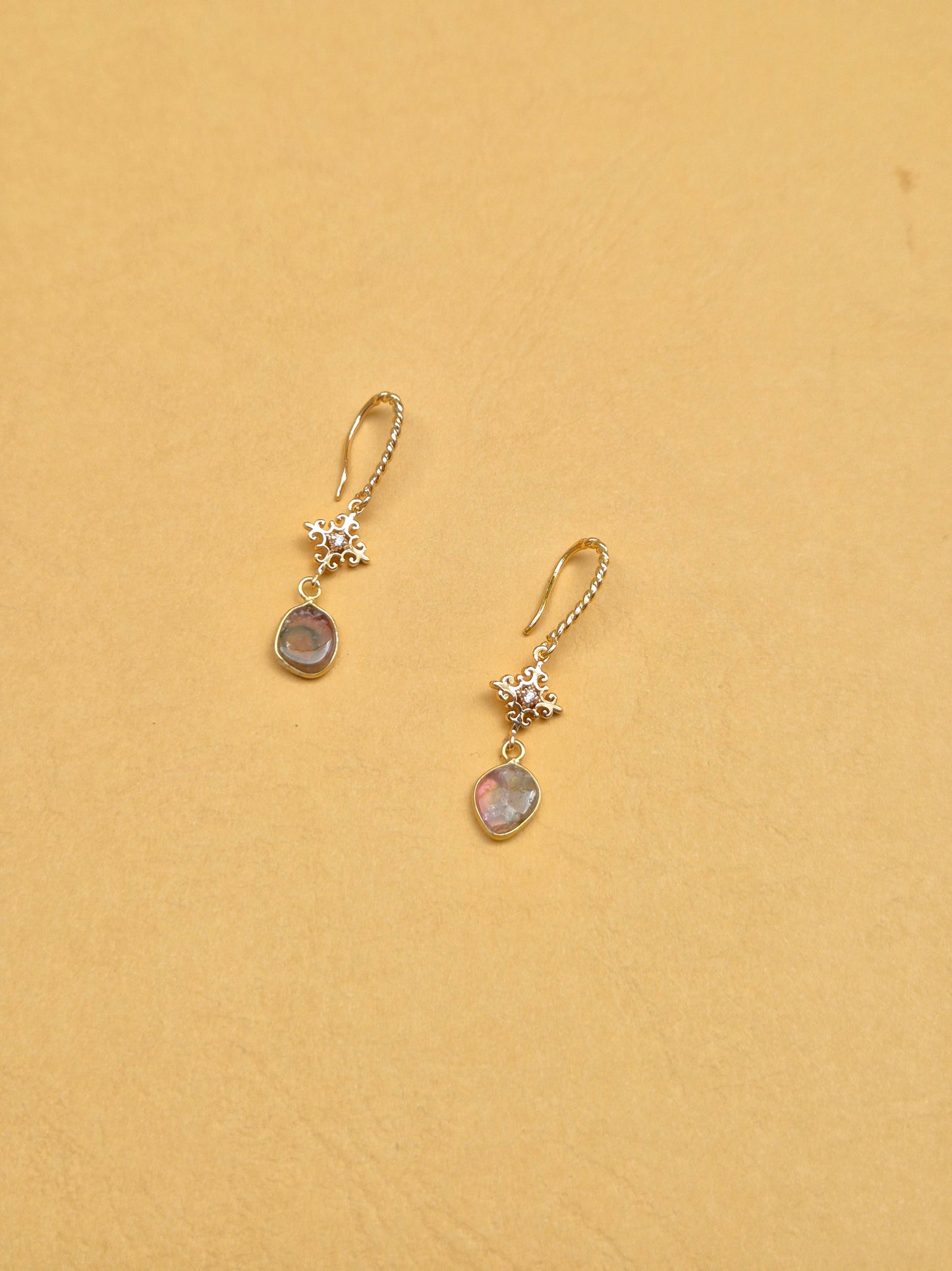 Tourmaline Star Earrings